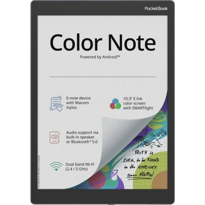 Afbeelding van PocketBook Color Note e book reader Touchscreen 32 GB Wifi Zwart, Blauw