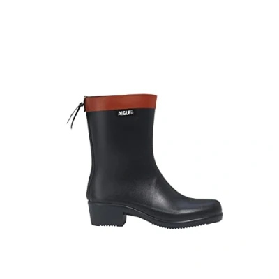 Afbeelding van Aigle Myrica Mid regenlaarzen voor dames, Marineblauw, 35 EU, EU