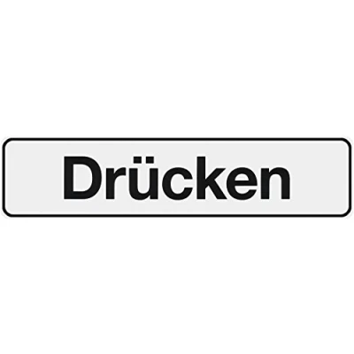 Afbeelding van Metafranc kleefbord 200 x 48 mm/beschildering/Informatiebord/deurplaat/verbodsbord/Toegangsverbod/Terugnamelabel/bedrijfsaanduiding drukken.