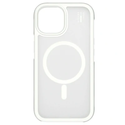 Afbeelding van Apple iPhone 14 MagSafe Hoesje Gerecycled kunststof iDeal of Sweden Hardcase/Backcover Wit Telefoonhoesje Shockproof/Valbescherming