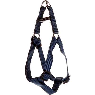 Afbeelding van Flamingo Ziggi Step&amp;go Harnas Honden Donkerblauw M 35 60cm 20mm 1st 134603