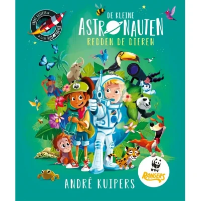 Afbeelding van Uitgeverij witte leeuw kleine astronauten redden de dieren