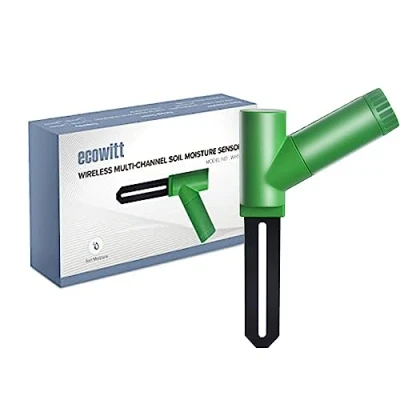 Afbeelding van Ecowitt WH51 Bodemvochtigheidsmeter, irrigatiemonitor, hygrometer, sensor voor tuinieren, landbouw, huis, binnen en buitenplanten, 868 MHz