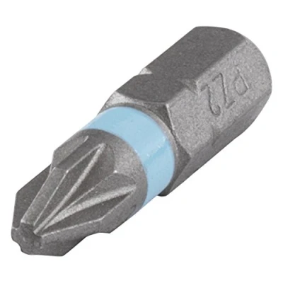 Afbeelding van Wolfcraft Pozidriv Solid Bits PZ 2 25 mm 3 Stuks