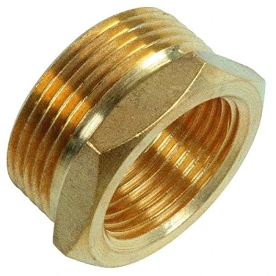 Afbeelding van Cornat kleppen en aansluitingen verloopstuk, messing, buitendraad 1 inch plus binnendraad 1/4 inch, veelkleurig
