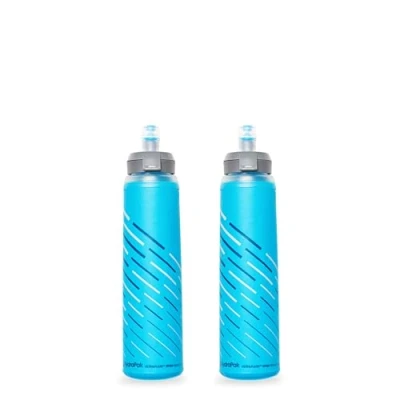 Afbeelding van HydraPak UltraFlask Speed 500ml Opvouwbare Zachte Fles Waterfles voor Hydratatievesten en Running Packs met Easy Open Cap (500ml/17oz)