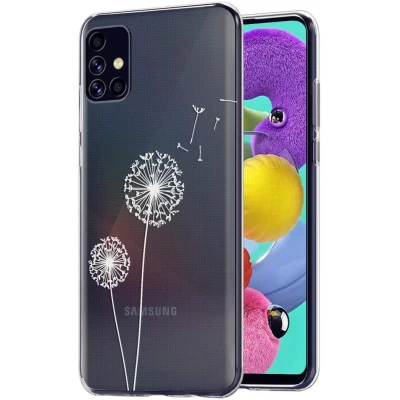 Afbeelding van Samsung Galaxy A51 Hoesje Siliconen en TPU (zacht) imoshion Softcase/Backcover Wit Telefoonhoesje
