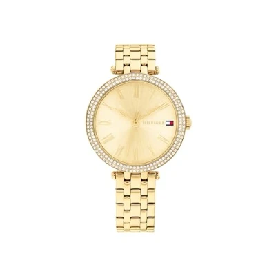 Afbeelding van Tommy Hilfiger Natalie Horloge goldcoloured, Dames, Maat: One Size, Gold coloured