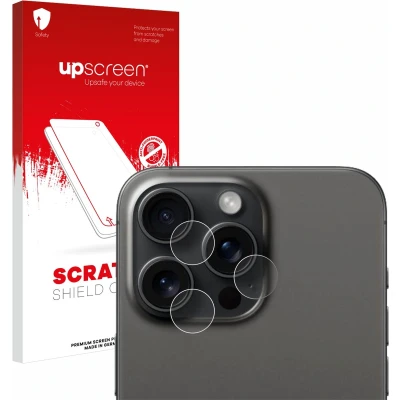 Afbeelding van upscreen Screenprotector voor Apple iPhone 15 Pro Max (ALLEEN Camera Lens) Folie Beschermfolie transparant
