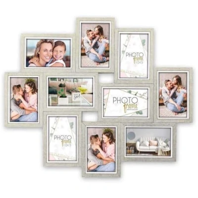 Afbeelding van Fotolijst Hout Grijs 10 x 15 cm