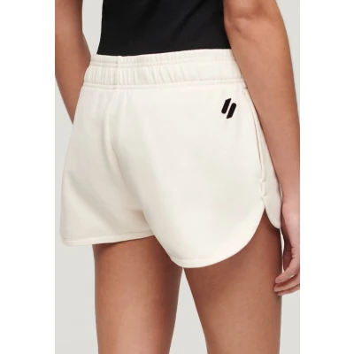 Afbeelding van Superdry LOGO Racer Trainingsbroek, Dames, Maat: 42, Rice white