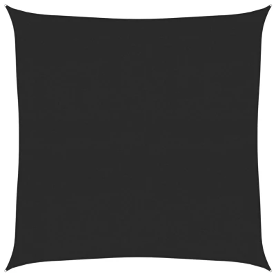 Afbeelding van vidaXL Zonnezeil 160 g/m² 5x5 m HDPE zwart