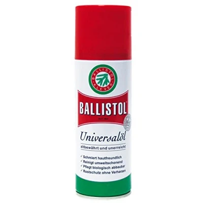 Afbeelding van Ballistol Universal Oil 200ml Spray Machine Smeermiddel, Beschermt, Desinfecteert, Roest Preventief, Biologisch Afbreekbaar, 200g