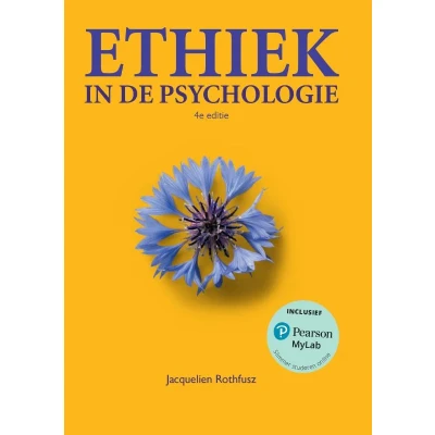 Afbeelding van Ethiek in de psychologie, 4e editie met MyLab NL toegangscode