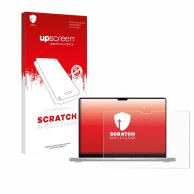 Afbeelding van upscreen Screenprotector voor Apple MacBook Pro 14&quot; 2024 M4 Folie Beschermfolie transparant