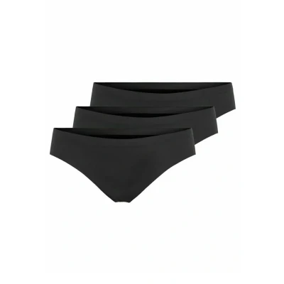 Afbeelding van ONLY Onltracy Bonded Brief 3 PACK Slip black, Dames, Maat: Small, Black