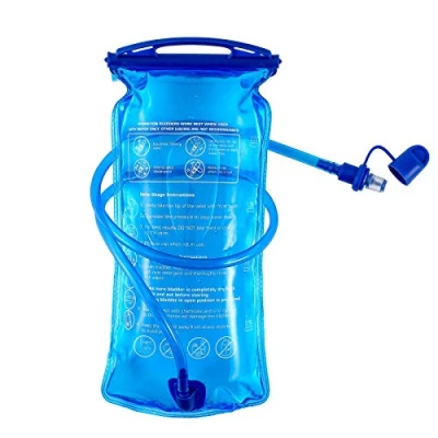 Afbeelding van JOYHILL Drinkzak, 3 l, 2 1,5 BPA vrij, liter, groot openingswaterreservoir, lekvrij, militaire wateropbergzak voor fietsen, wandelen, kamperen, hardlopen (2 l)