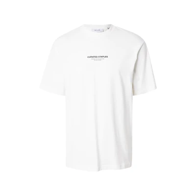 Afbeelding van Only &amp; Sons T shirt Onscurated Rlx Print Ss Tee 22030925 Cloud Dancer Mannen Maat M