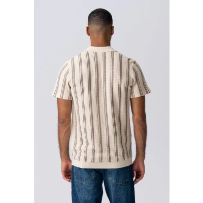 Afbeelding van Gestreepte pullover zand