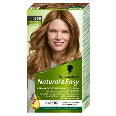 Afbeelding van Schwarzkopf Natural &amp; Easy 555 Honey Blond 60 ml