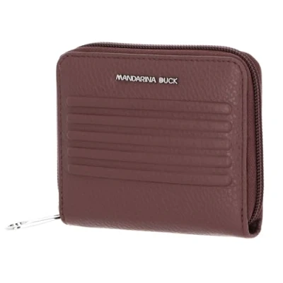 Afbeelding van MANDARINA DUCK Leren Portemonnee I Con Zip Wallet Balsamic Bruine