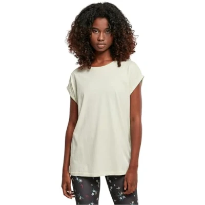 Afbeelding van Urban Classics Extended Shoulder Tshirt basic, Dames, Maat: XXL, Lightmint