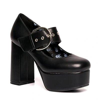 Afbeelding van Lamoda Forget ME Platform Hoge hakken black, Dames, Maat: 38, Black Pu