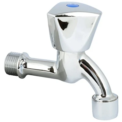 Afbeelding van VARIOSAN Uitloopventiel 10667, 1/2&quot;, gepolijst, verchroomd, met straalregelaar M22