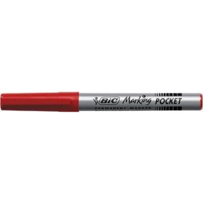 Afbeelding van Bic permanent marker ECOlutions, schrijfbreedte 1,1 mm, fijne punt, ro