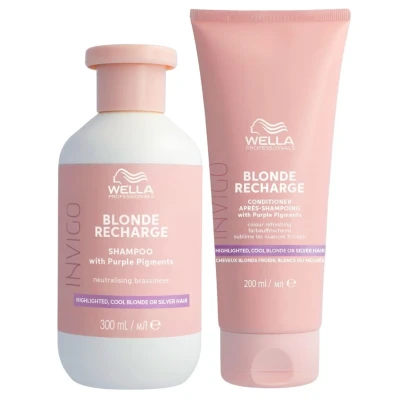 Afbeelding van Wella Invigo Color Recharge Cool Blond Duo Set 250 + 200ml