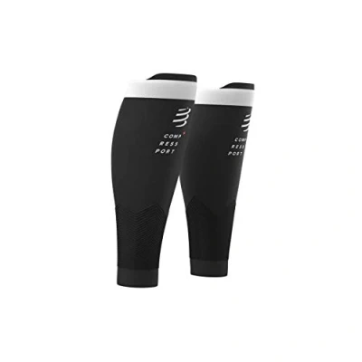 Afbeelding van COMPRESSPORT R2v2 mof voor kuiten, uniseks, SU0002B, zwart, T2
