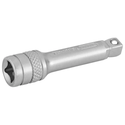 Afbeelding van Draper 16720 1/4 Inch Vierkante Drive Gepolijste Wobble Extension Bar, 50mm, Blauw