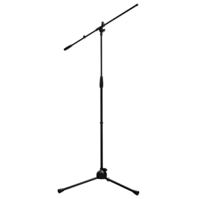 Afbeelding van Proel RSM180 Professioneel microfoonstatief met balg (statiefhoogte: 90 150 cm, boomlengte: 75 cm) zwart