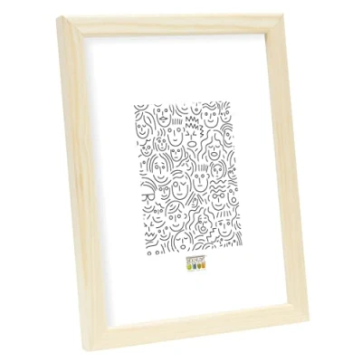 Afbeelding van Deknudt Frames S41JH1 natuurlijk, smal houten frame 15.0X20.0 cm