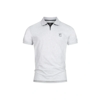 Afbeelding van Indicode Jeans Inyonah Poloshirt, Heren, Maat: Small, Offwhite