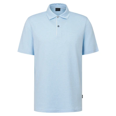 Afbeelding van Bugatti Polo Effen Licht blauw L