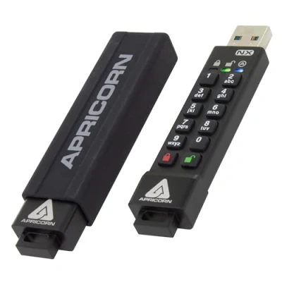 Afbeelding van Apricorn ASK3 NX 16GB Robuuste beveiligde USB stick met Pincode