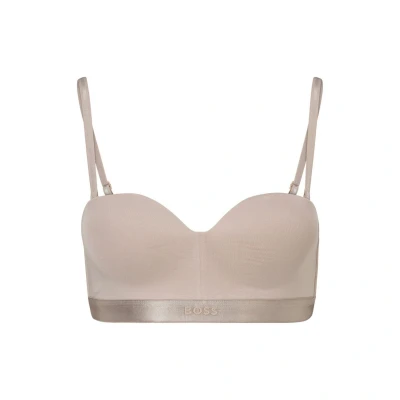 Afbeelding van BOSS Pushup BH, Dames, Maat: 70C, Light beige