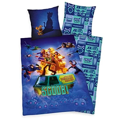Afbeelding van Herding Beddengoed Scooby DOO 135 x 200 cm 100% katoen