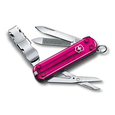 Afbeelding van Victorinox NailClip 580 Nagelknipser (8 Funktionen, Nagelfeile mit Nagelreiniger, Schere, Pinzette) pink