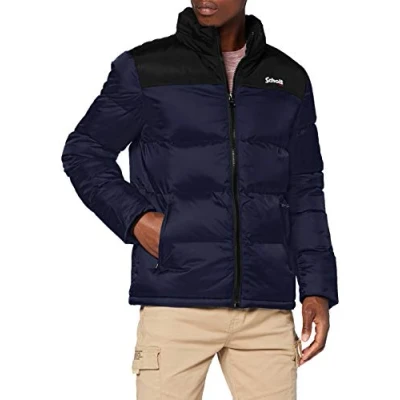 Afbeelding van Schott UTAH Winterjas, Heren, Maat: Small, Navy
