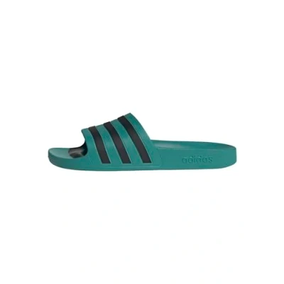 Afbeelding van adidas uniseks volwassene Adilette Aqua Slides Slides, Pure Teal Core Zwart Teal, 37.5/38 EU