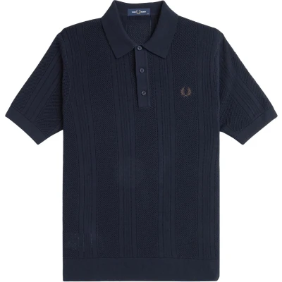 Afbeelding van Fred Perry Poloshirt, Heren, Maat: XXL, Navy