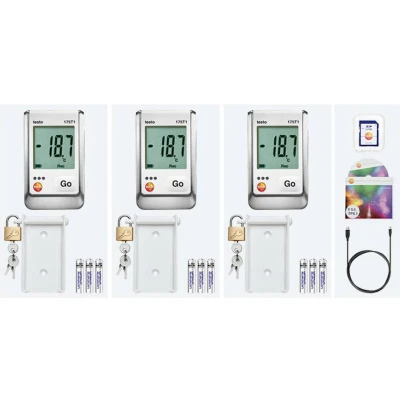 Afbeelding van testo 0572 1750 175 T1 Set Temperatuur datalogger Te meten grootheid 35 tot +55 C