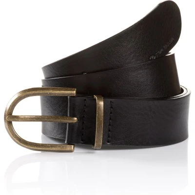 Afbeelding van TOM Tailor Ttsylke Riem, Dames, Maat: 85, Black uni