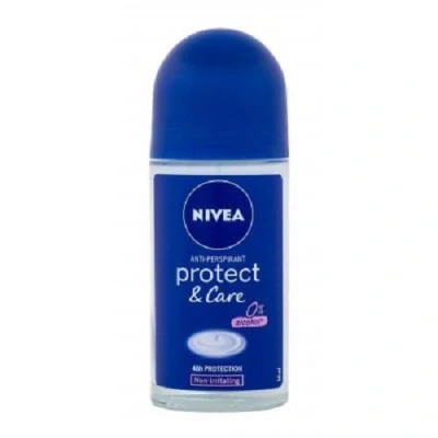 Afbeelding van 6er Pack NIVEA Deo Roll on &quot;Protect &amp; Care&quot; met Aluminium, 0 % Alcohol 50ml