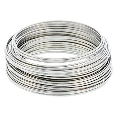 Afbeelding van 1.0Mm 304 Roestvrij Staaldraad 16Ft Voor Diy Handleiding Kunst en Ambachten Draad Bailing Sculpting Artistieke Sieraden Maken Touw Bonsai Training Tuin