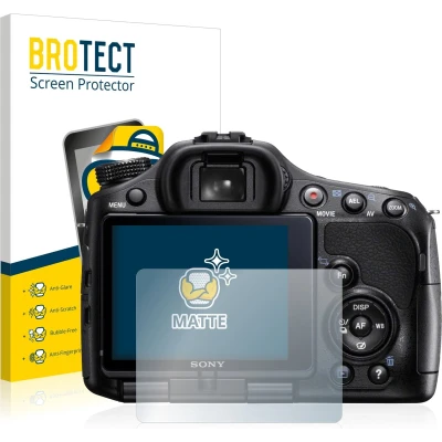 Afbeelding van BROTECT Screenprotector voor Sony Alpha 57 (SLT A57) Folie Beschermfolie matte (2 Stuks)