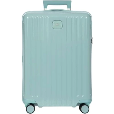 Afbeelding van Bric&#039;s Positano Cabin Trolley 55 with Pocket light blue Harde Koffer