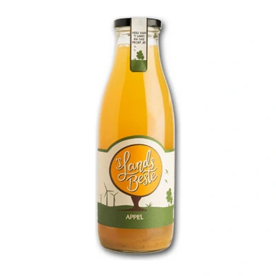 Afbeelding van &#039;s Lands Beste Appelsap Bio Fles 6 x 750 ml